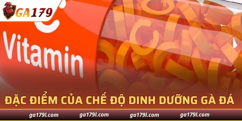 Đặc điểm của chế độ dinh dưỡng cho gà đá GA179
