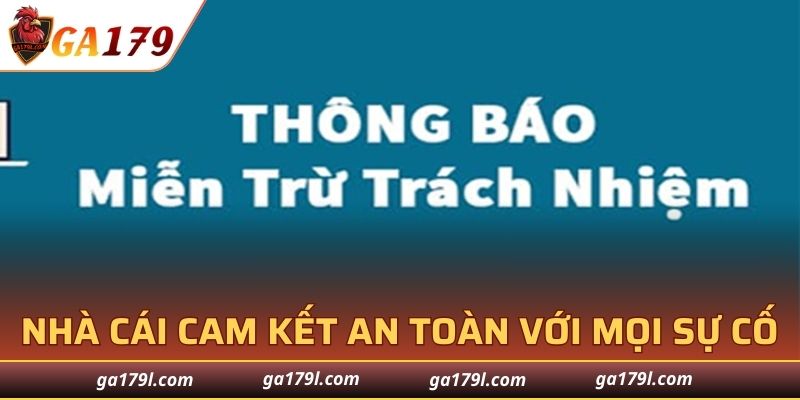 Nhà cái cam kết an toàn đối với mọi sự cố kỹ thuật