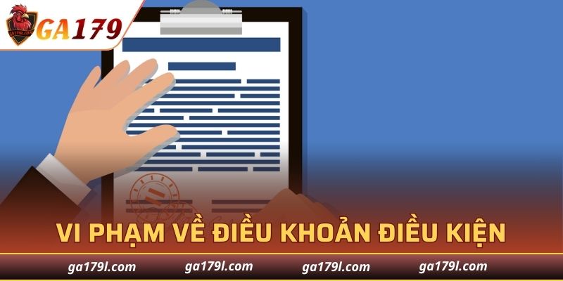 Một số ảnh hưởng khi vi phạm quy định tại nhà cái